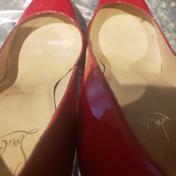 Christian Louboutin Rolando heels patent calf w/ original box & extra heel taps. - Picture 16 of 16